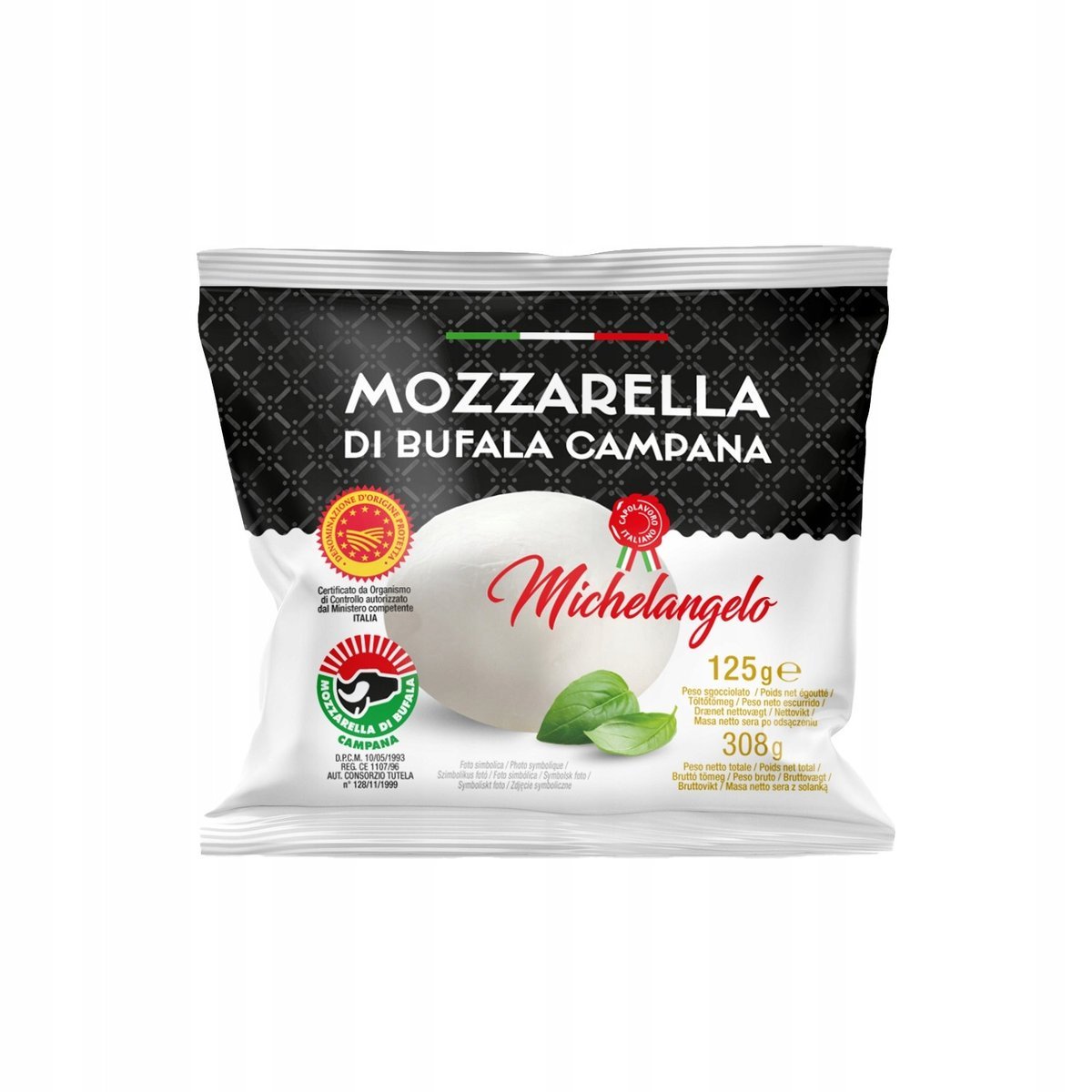 Mozzarella di Bufala Campana DOP 12 x 10 g