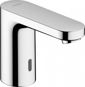 Hansgrohe 71504000 Vernis Blend Samoczynna bateria umywalkowa do zimnej wody lub wody z okre$105lon$106 temperatur$107 zasilana z sieci 230 V chrom - Baterie umywalkowe - miniaturka - grafika 1