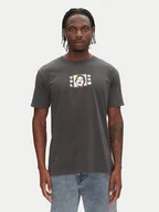 Koszulki męskie - Volcom T-Shirt Space Thing A5212502 Szary Classic Fit - miniaturka - grafika 1