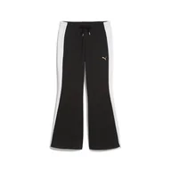 Spodnie damskie - Damskie Spodnie PUMA T7 FLARED PANTS 63213801 – Czarny - miniaturka - grafika 1