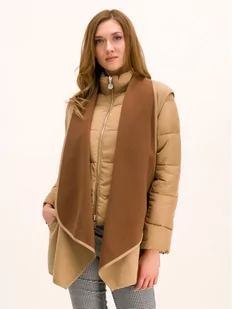 Pennyblack Kurtka puchowa Antenna 24845119 Brązowy Slim Fit - Kurtki damskie - miniaturka - grafika 1