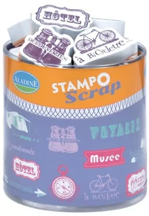 Aladine Stempelki, podróże, 28 sztuk - Scrapbooking - miniaturka - grafika 1