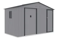 Altany ogrodowe - Domek gospodarczy FALCON 340x194cm Light Grey - Hardmaister - miniaturka - grafika 1
