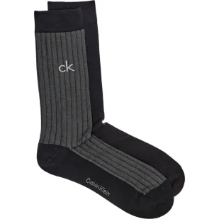Calvin Klein Skarpety 2-pack DROPNEEDLE RIB - Skarpetki męskie - miniaturka - grafika 1
