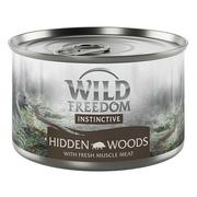 Mokra karma dla kotów - Wild Freedom Instinctive, 6 x 140 g - Hidden Woods - Dzik - miniaturka - grafika 1