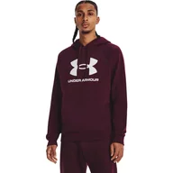 Bluzy sportowe damskie - Bluza z kapturem Under Armour Rival Fleece Hoodie, Mężczyźni - miniaturka - grafika 1