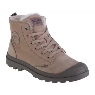 Trampki męskie - Buty Palladium Pampa Hi Zip Wl M 05982-297-M beżowy - grafika 1