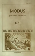 Czasopisma - Modus Prace z historii sztuki tom X-XI - książka - miniaturka - grafika 1