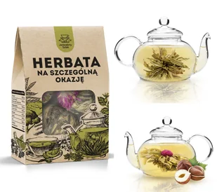 Herbata KWITNĄCA zestaw herbat 4szt LICHI ball orzech laskowy - Herbata - miniaturka - grafika 1