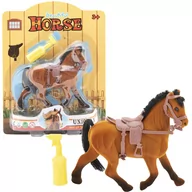 Maskotki i pluszaki - KOŃ FLOKOWANY ZABAWKA DLA DZIECI - miniaturka - grafika 1