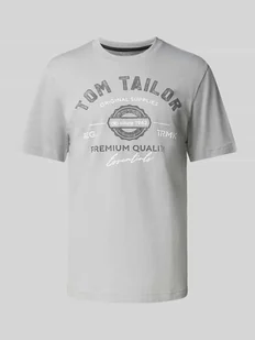 T-shirt o kroju regular fit z czystej bawełny - Koszulki męskie - miniaturka - grafika 1