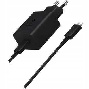 ORYGINALNA ŁADOWARKA SAMSUNG 45W SUPER FAST SZYBKA + KABEL DO s22 s23 s24 - Ładowarki do telefonów - miniaturka - grafika 1