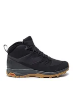 Buty trekkingowe męskie - Salomon Trekkingi Outsnap Cswp 409220 28 V0 Czarny - miniaturka - grafika 1