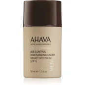 Kosmetyki do pielęgnacji twarzy męskie - Ahava Time To Energize Men odmładzający krem nawilżający SPF 15 50 ml - miniaturka - grafika 1