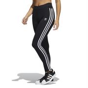 Spodnie sportowe damskie - Legginsy adidas Originals Adicolor Classics 3-Stripes Tights HD2350 - czarne - Adidas - miniaturka - grafika 1