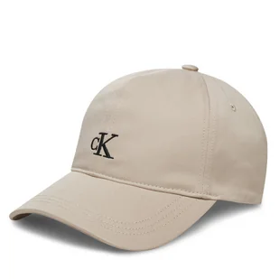 Czapka z daszkiem Calvin Klein Jeans IU0IU00150 Beżowy - Czapki dla dzieci - miniaturka - grafika 1