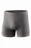 Majtki męskie - Bokserki męskie Brubeck Base Layer BX11160 szary - miniaturka - grafika 1