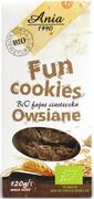 Zdrowa żywność - Bio Ania FUN COOKIES OWSIANE BIO 120 g - miniaturka - grafika 1