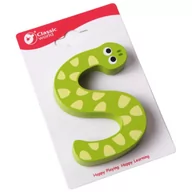 Układanki dla dzieci - CLASSIC WORLD Drewniana Literka S - miniaturka - grafika 1