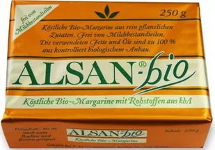 Alsan margaryna BIO 250g 4002724000775 - Masło i margaryna - miniaturka - grafika 1