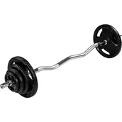 Sztangi - Zestaw  do ćwiczeń sztanga MOVIT 26 kg - miniaturka - grafika 1