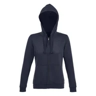Bluzy sportowe damskie - Damska Bluza Z Kapturem Spike Z Pełnym Zamkiem Błyskawicznym - miniaturka - grafika 1