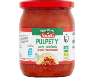 Pulpety "Wegusie" w sosie pomidorowym 430 g 1 szt. - Koncentraty warzywne, przeciery - miniaturka - grafika 1