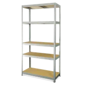 Szafy i regały magazynowe - Metalkas regał metalowy R175 180x90x40cm, nacisk na półkę 175 kg, 5 półek, kolor - miniaturka - grafika 1