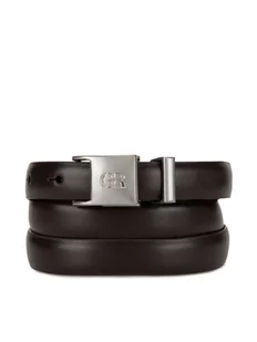 Gino Rossi Pasek Damski BLYL24007-1 Brązowy - Paski - miniaturka - grafika 1