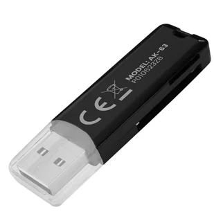 SAVIO CZYTNIK KART SD, USB 2.0 AK-63 - Czytniki kart pamięci - miniaturka - grafika 5