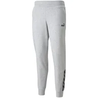 Spodnie damskie - Spodnie damskie Puma Power Pants FL szare - miniaturka - grafika 1