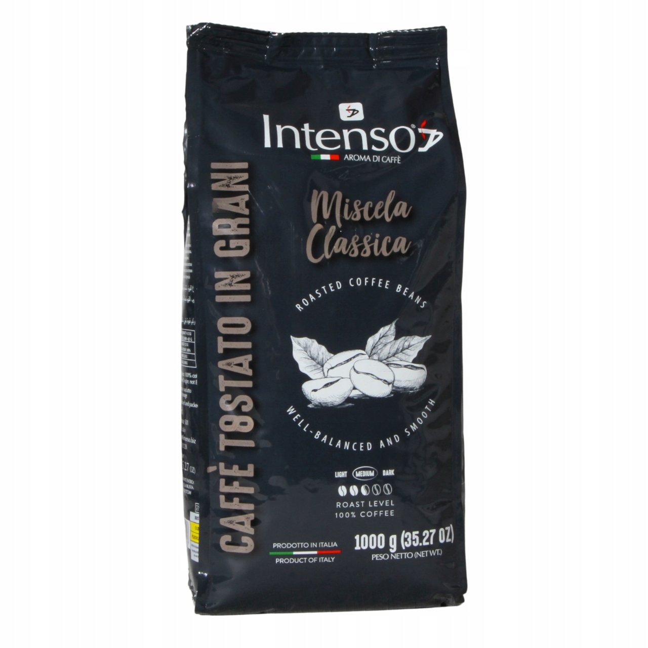 Caffe Intenso Kawa Ziarnista 100% Robusta Miscela Classica 1kg