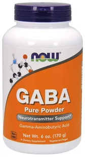 Now Foods GABA - Kwas Gamma Aminomasłowy (170 g) - Suplementy naturalne - miniaturka - grafika 1