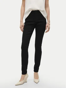 Vero Moda Jeansy Melly 10310691 Czarny Skinny Fit - Spodnie damskie - miniaturka - grafika 1