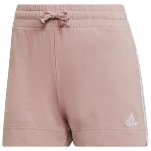 Spodenki damskie adidas W 3S SJ różowe HD1809 XL - Spodenki damskie - miniaturka - grafika 1