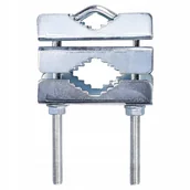 Akcesoria TV-SAT - UCHWYT CYBANT ANTENOWY OBEJMA MASZTU M7 ŁĄCZNIK - miniaturka - grafika 1