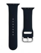 Akcesoria do smartwatchy - Silicone Strap APS silikonowa opaska do Watch 8 / 7 / 6 / 5 / 4 / 3 / 2 / SE (45 / 44 / 42mm) pasek bransoleta do zegarka czarny - miniaturka - grafika 1