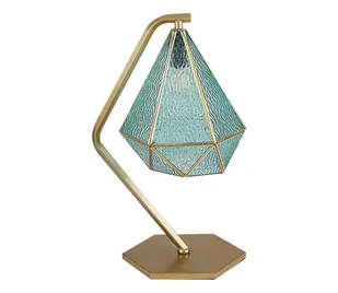 Rabalux 74200 - Lampa stołowa NORAH 1xE14/40W/230V złota/niebieska - Lampy stojące - miniaturka - grafika 1