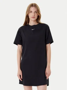 Nike Sukienka codzienna DV7882 Czarny Relaxed Fit - Sukienki - miniaturka - grafika 1