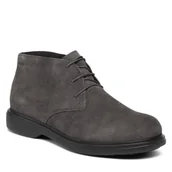 Botki męskie - Trzewiki Geox U Ottavio B U16DCB 00022 C6372 Szary - miniaturka - grafika 1