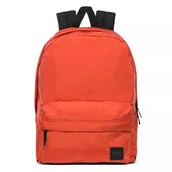 Plecaki szkolne i tornistry - Plecak szkolny sportowy dla dziewczynki, gładki, pomarańczowy, Vans - miniaturka - grafika 1