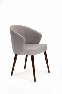 Mirek 5 krzesło tapicerowane tkanina do wyboru nogi ciemny orzech - Krzesła - miniaturka - grafika 1