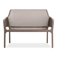 Pozostałe meble ogrodowe - Nardi Ławka ogrodowa Net taupe 40338.10.000 - miniaturka - grafika 1