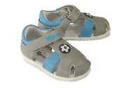 Buty dla dziewczynek - WOJTYŁKO 2S1119 popiel, sandały dziecięce, rozmiary 24-27 - Wojtyłko - miniaturka - grafika 1