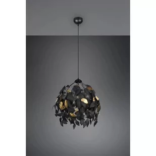 Trio Rl Enzo R30781932 lampa wisząca zwis 1x28W E27 czarna - Lampy sufitowe - miniaturka - grafika 1