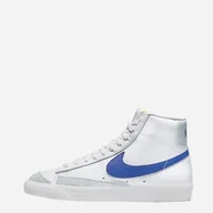 Trampki męskie - Tenisówki męskie skórzane Nike Blazer Mid 77 Vintage BQ6806-124 42.5 (9US) Białe (196604360036) - miniaturka - grafika 1