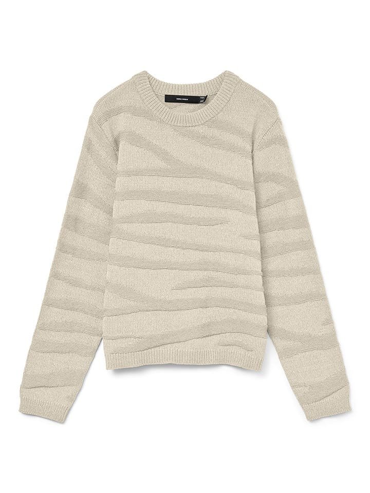 ONLY Sweter w kolorze kremowym