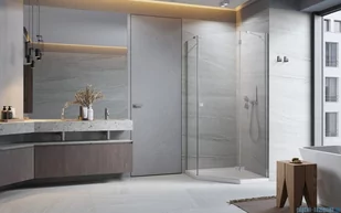 Radaway Essenza Ptj kabina pięciokątna 100x90cm prawa szkło przejrzyste 1385010-01-01R/1385057-01-01 - Kabiny prysznicowe Radaway Essenza Ptj kabina pięciokątna 100x90cm prawa szkło przejrzyste 1385010-01-01R/1385057-01-01 - Kabiny prysznicowe - miniaturka - grafika 4