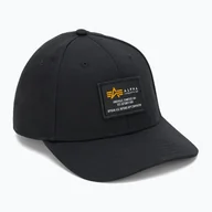 Czapki damskie - Czapka z daszkiem Alpha Industries Crew black WYSYŁKA W 24H 30 DNI NA ZWROT - miniaturka - grafika 1