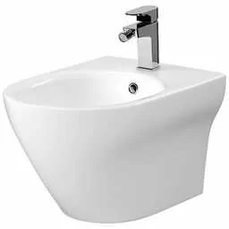 CERSANIT Bidet podwieszany LARGA OVAL CLEAN ON z ukrytym montażem K120-006 - Bidety - miniaturka - grafika 1